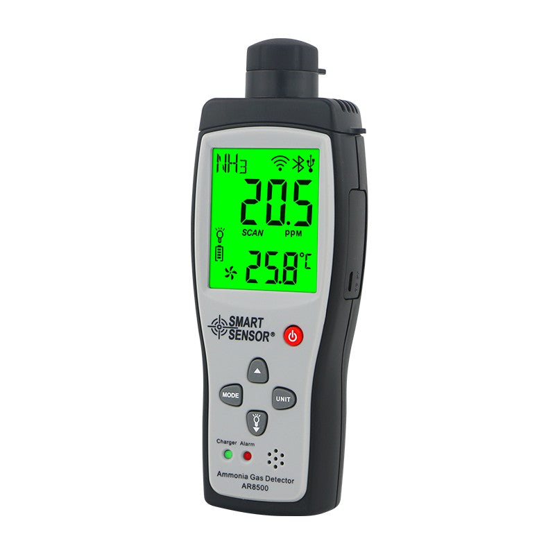 Handheld Smart Sensor AR8500 portable ammonia NH3 gas detector with digital display for industrial air monitoring