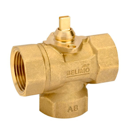 Belimo ZoneTight QCV 1" 3-way High Close-off Valve Cv4.4 Z3100Q-J HVAC