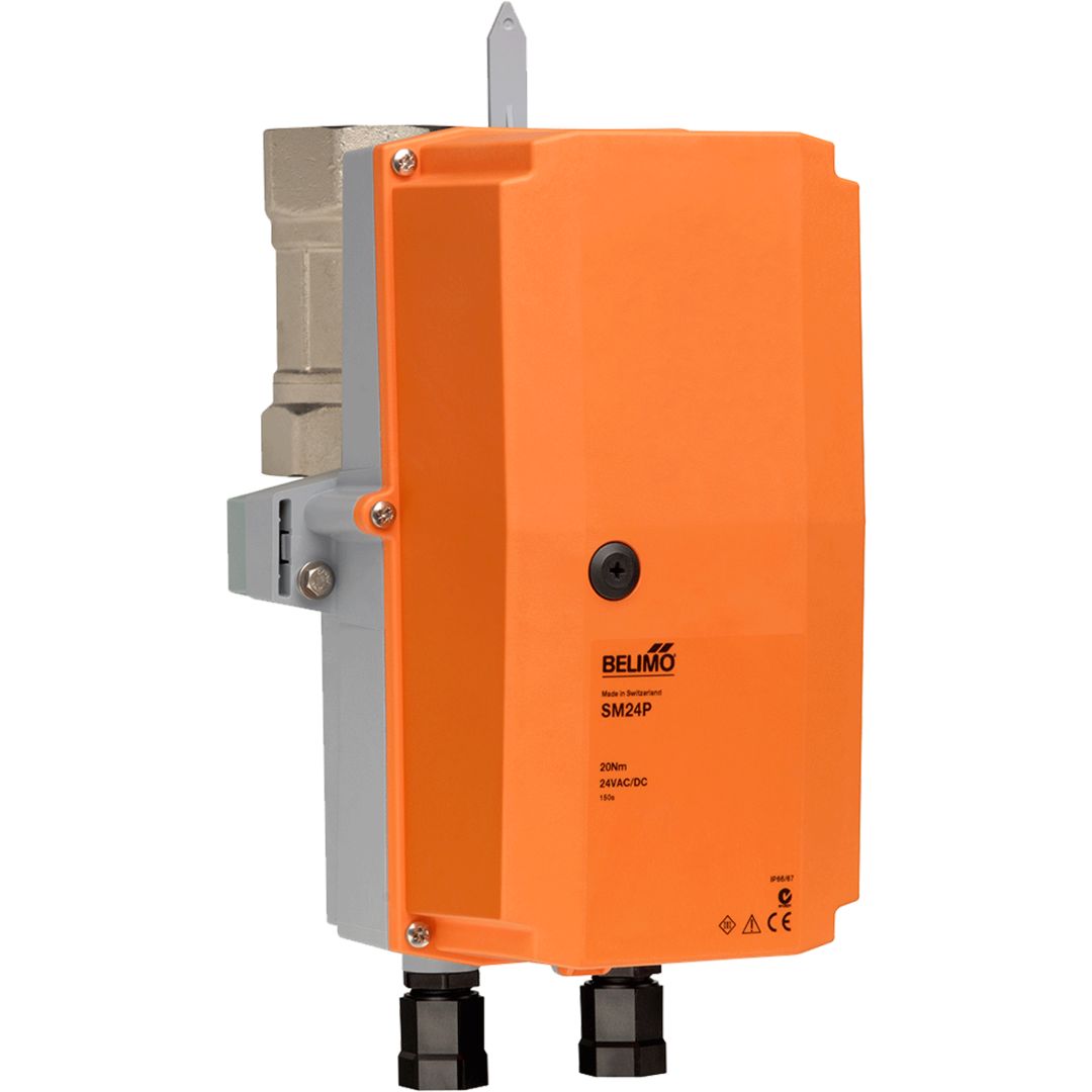 Belimo CCV 1" 2-way Cv7.4 NRX Actuators Nonfail-safe 24V NEMA 4X HVAC