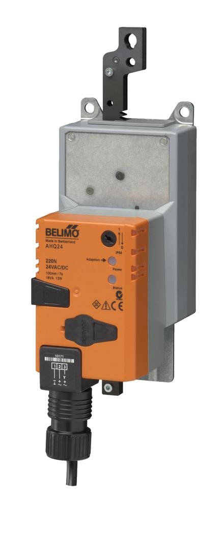 Belimo Damper Actuator 45 lbf [200 N] Non-FS 24V ON/OFF AHQB24-1-100