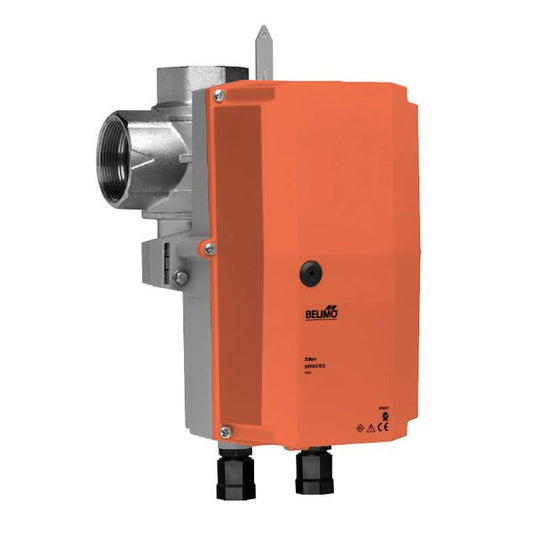 Belimo CCV ½" 3-way Valve Cv10 Actuator Nonfail-safe 24 V NEMA 4X HVAC