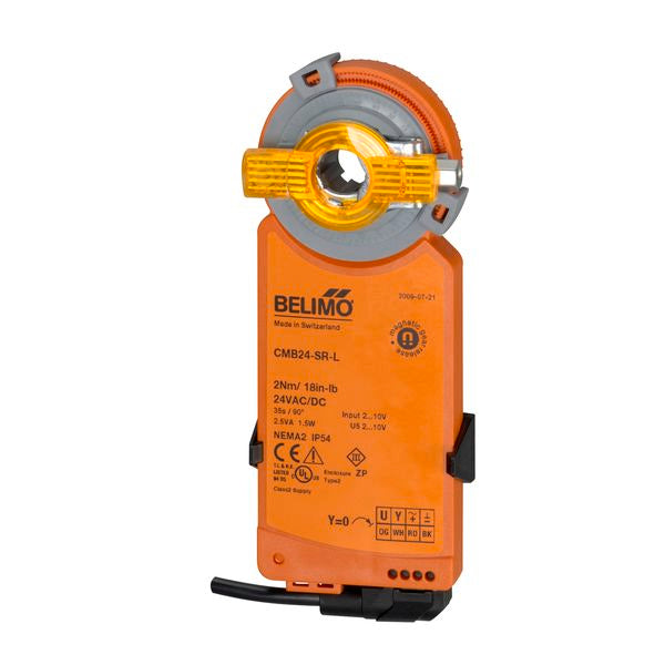 Belimo Damper Actuator 18 in-lb [2 Nm] Nonfail-safe 24V Modulating HVAC