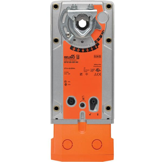 Belimo Damper Actuator 270 in-lb 30Nm Spring-return 100-240V 4 Modulating