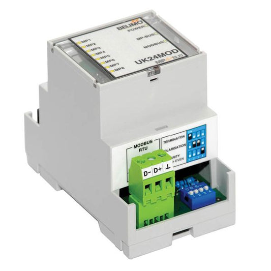 Belimo Gateway MP-Bus to Modbus RTU UK24MOD HVAC Controls IoT Controls