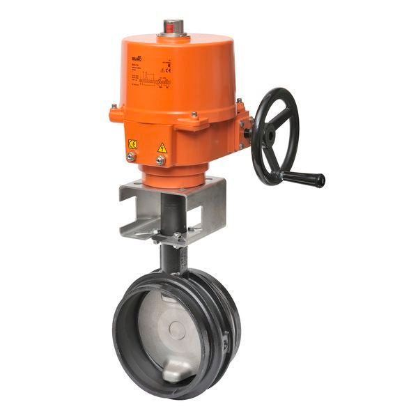 Belimo Butterfly Valve 8" 2-way Cv3400 Actuator Non-FS 120V ON/OFF Float SPDT