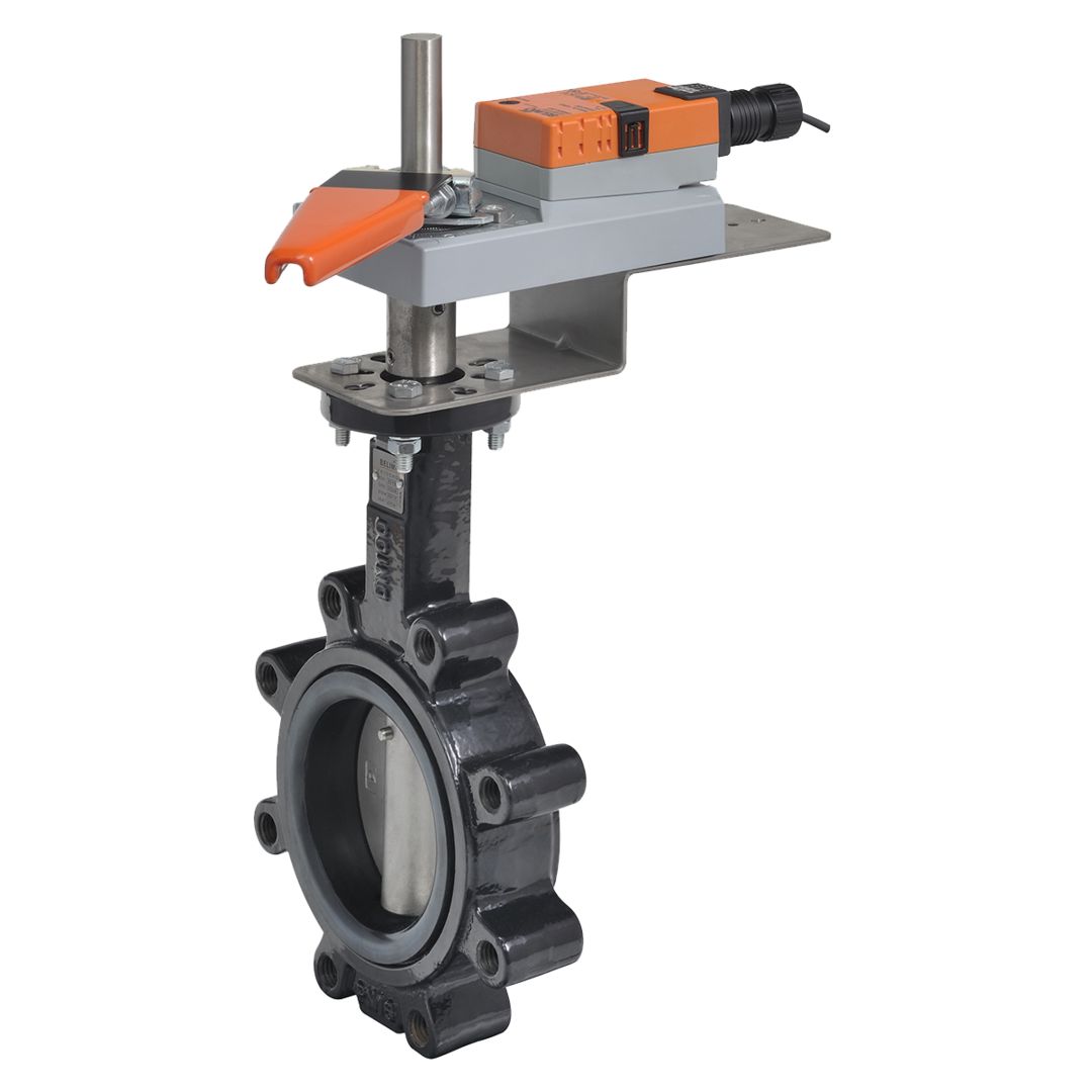 Belimo Butterfly Valve 3" 2-way Cv 302 Actuator Nonfail-safe 24V MFTP