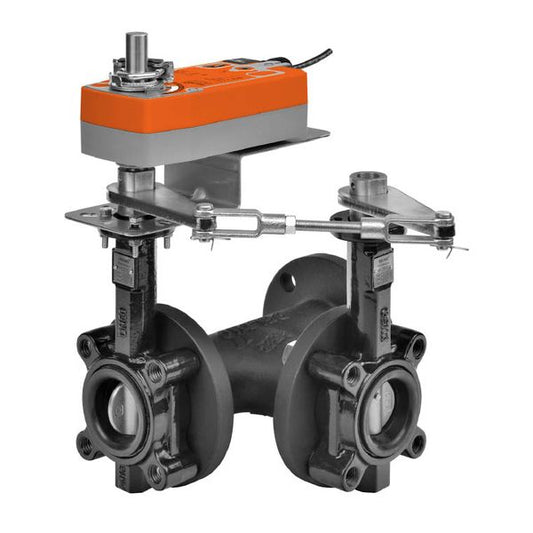 Belimo Butterfly Valve 2" 3-way Cv115 AF Actuator Spring-return 24-240V ON/OFF SPDT