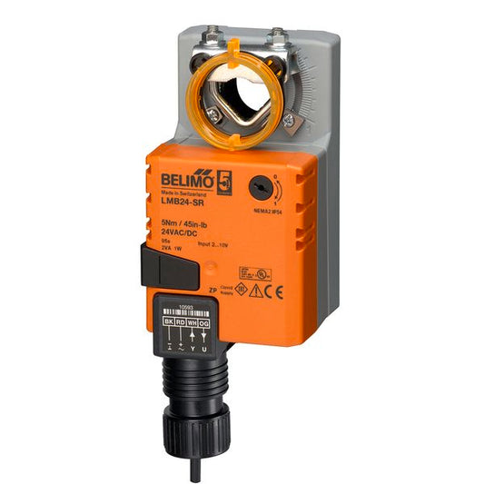 Belimo Damper Actuator 45 in-lb [5 Nm] Nonfail-safe 24V Modulating HVAC