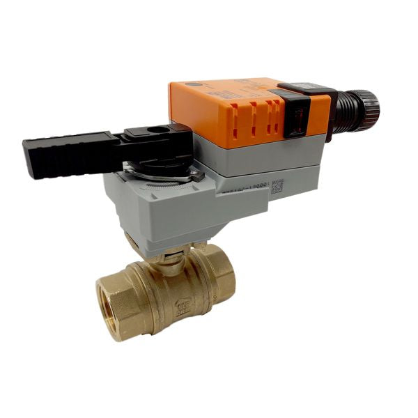 Belimo Potable Water Valve 2-way DN25 LR Actuator Non-FS 24V ON/OFF Float