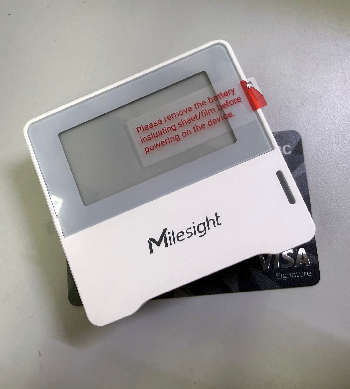 Sensors - Milesight Indoor Air Quality Monitor LoRa IAQ CO2 Relative Humidity eInk Battery