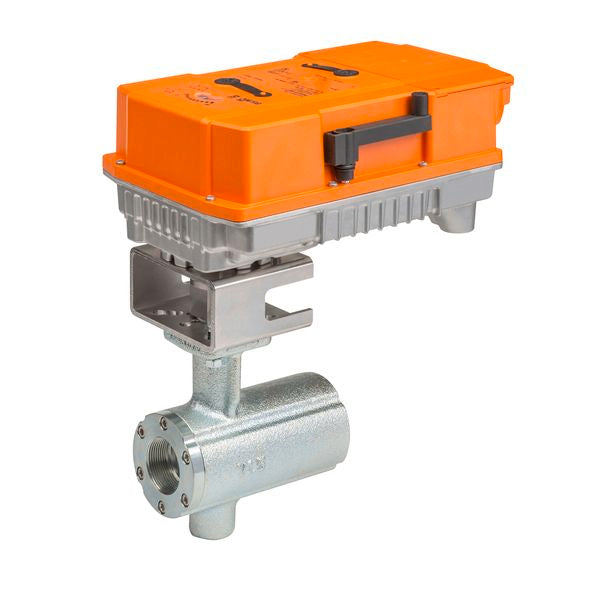 Belimo Ball Valve 1" 2-way Cv24 Actuator Non-FS 24-240V ON/OFF Float SPDT