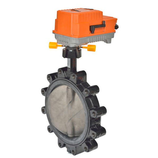 Belimo Butterfly Valve 4" 2-way Cv600 Actuator Fail-safe 24-240V SPDT IoT MFT/P