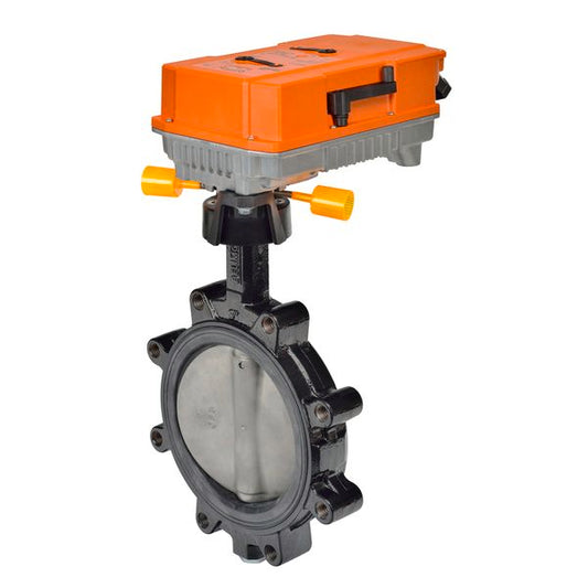 Belimo Butterfly Valve 12" 2-way Cv8250 Actuator Non-FS 24-240V SPDT IoT MFT/P