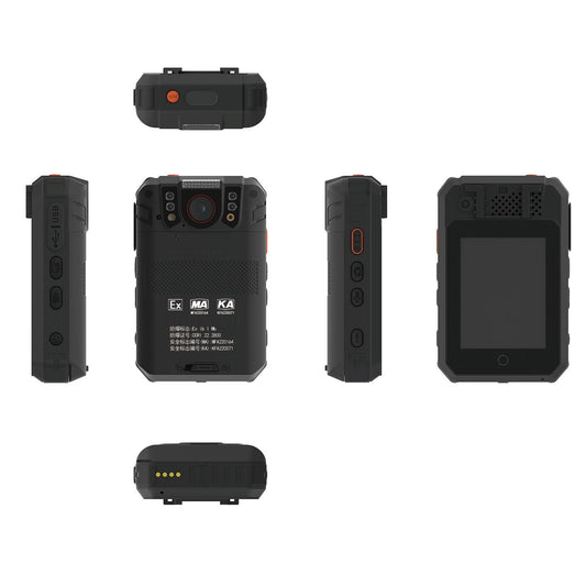 Explosion-proof 4G Body Cam 4K Intrinsic Safety Ex MA KA Compliance