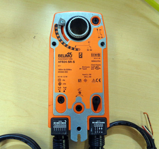 Belimo Damper Actuator 180 in-lb 20Nm Spring-return 24V SPDT MFT/Pro