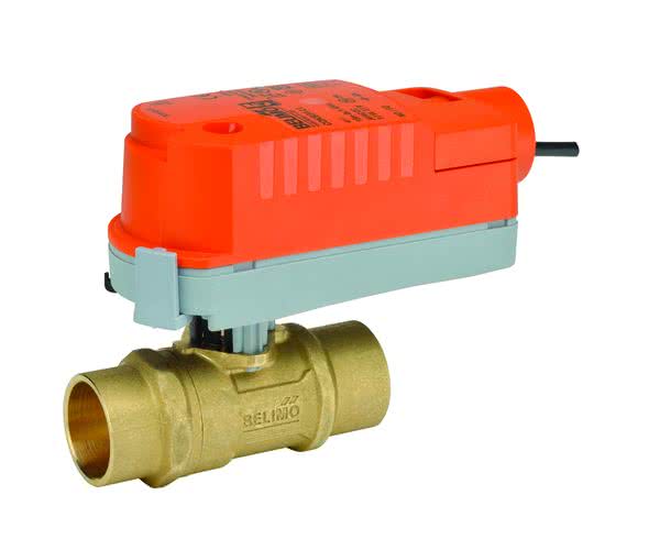 Belimo ZoneTight ½" 2-way Cv5.9 CQX Actuator Non-FS 100-240V ON/OFF Float