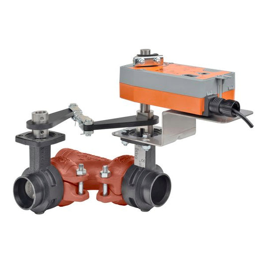 Belimo F750 Butterfly Valve 2" 3-way Cv115 Actuator Spring-return 24-240V ON/OFF
