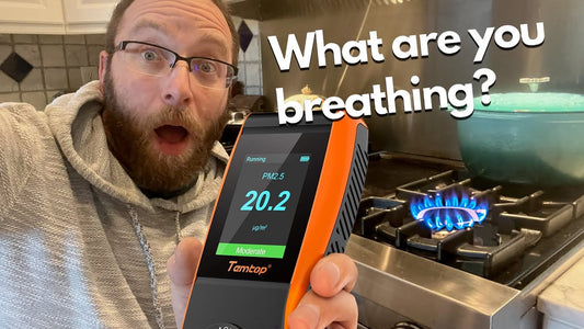 Detectors - Temtop M2000 2nd Gen Air Quality Monitor PM2.5 PM10 CO2 HCHO Temp Rel Humidity