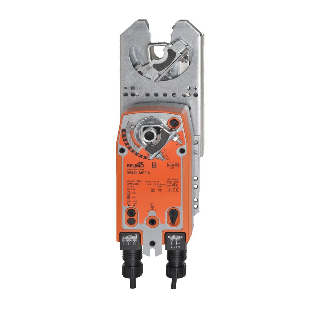 Belimo Jackshaft Linkage with LF24 Actuator 4Nm Spring-return 24V Modulating