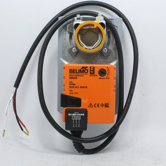 Belimo 20Nm 1/2 Wire Control Damper Actuator 24V SM24A HVAC Air-side