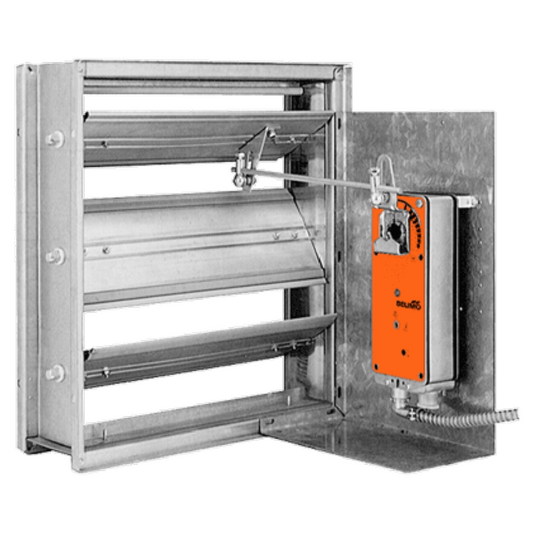 Belimo Universal Right Angle Bracket 17"x11-1/8"x6" HxWxbase ZG-100