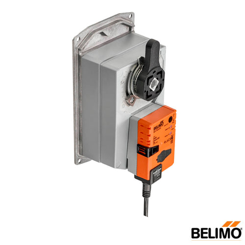 Belimo 90Nm Fail-safe Actuator 24V w/ Manual Override F05 Linkage Kit