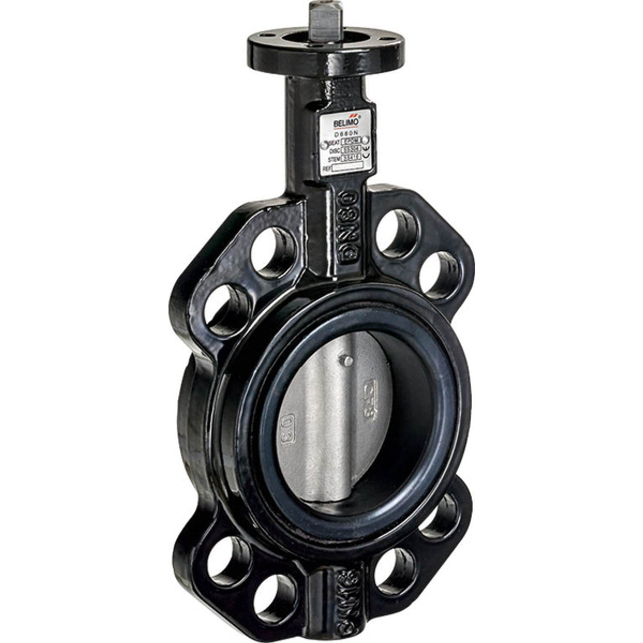 Belimo 500mm Wafer-type Butterfly Valve PN16 D6500B Hot Chilled Water