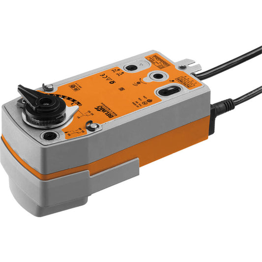 Belimo 10Nm Spring-return Actuator 19-264VAC/DC Aux Switch Manual Override