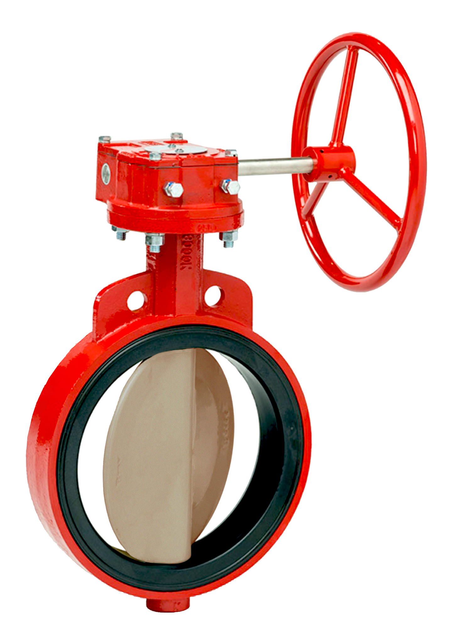 Bray 80mm Wafer-type Butterfly Valve PN16 with S04 Gear Box S30H S04-80mm