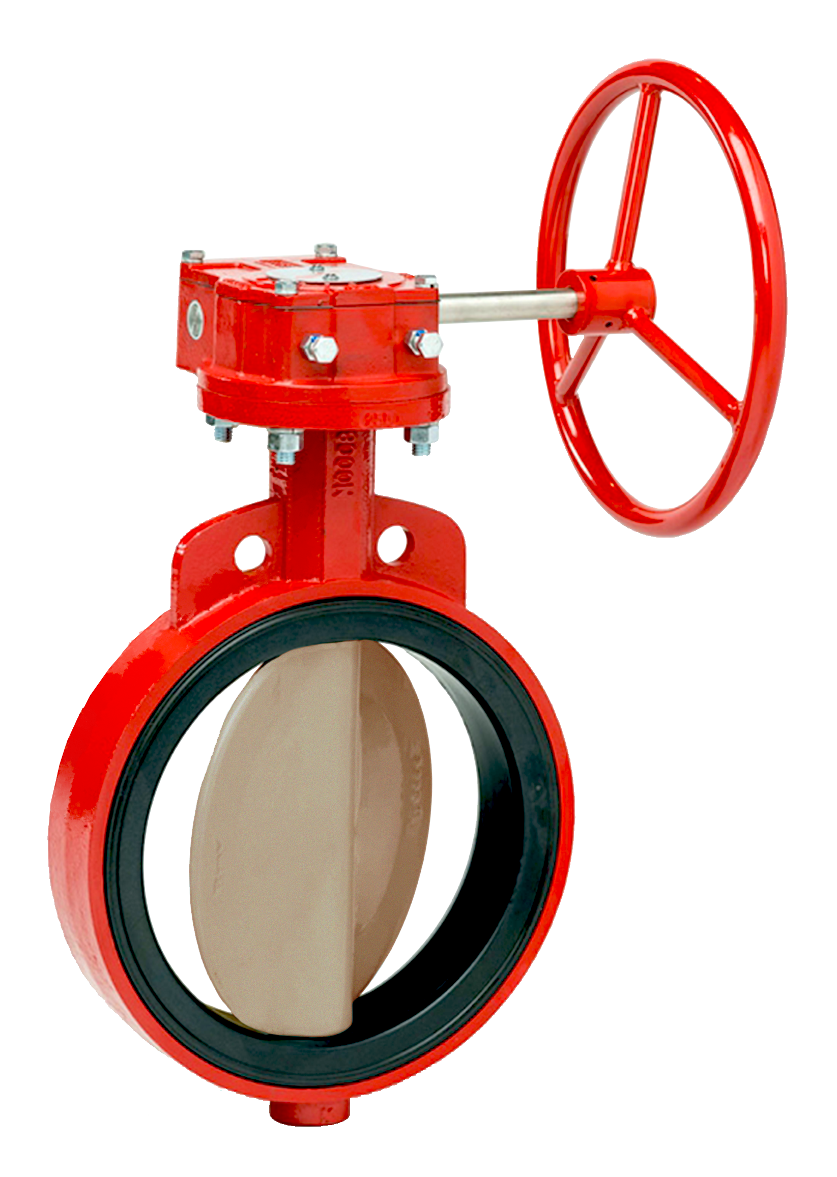 Bray 80mm Wafer-type Butterfly Valve PN16 with S04 Gear Box S30H S04-80mm