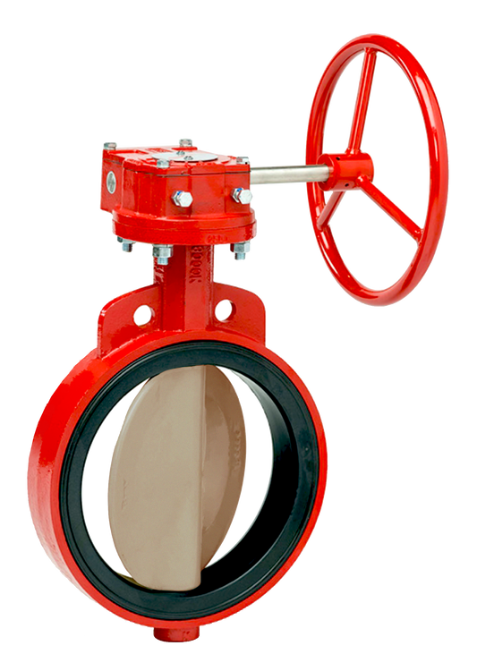 Bray 80mm Wafer-type Butterfly Valve PN16 with S04 Gear Box S30H S04-80mm