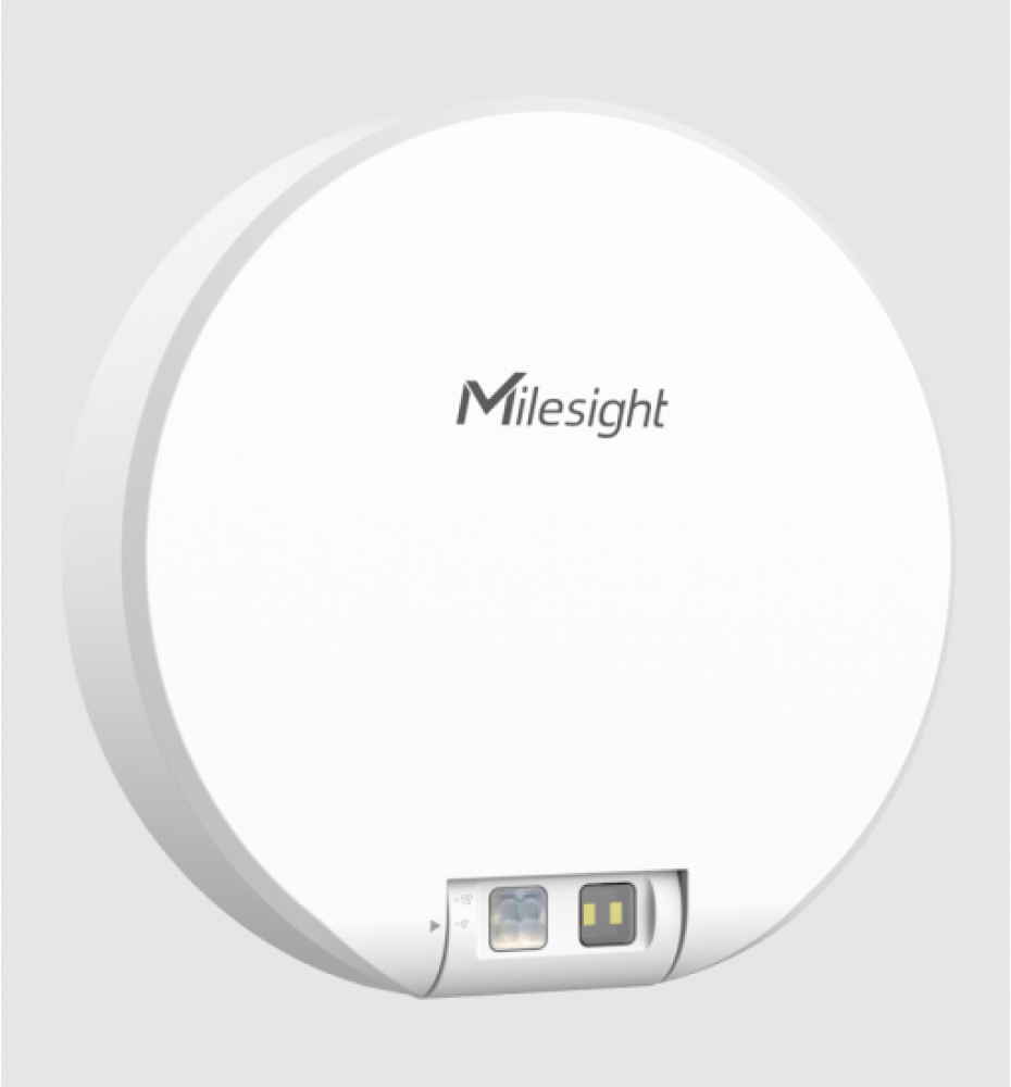Milesight Occupancy Sensor Fall Detection 99.5% Tof PIR Gdpr Battery