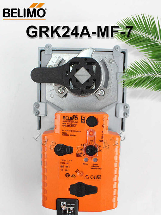 Belimo 40Nm Mod Fail Safe Actuator 24V Manual Override F07 Linkage Kit