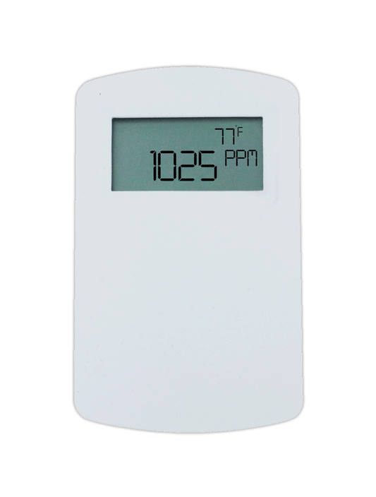 Dwyer Room CO? Temperature Transmitter 0…2000 ppm 0…10V 4…20mA 24V HVAC