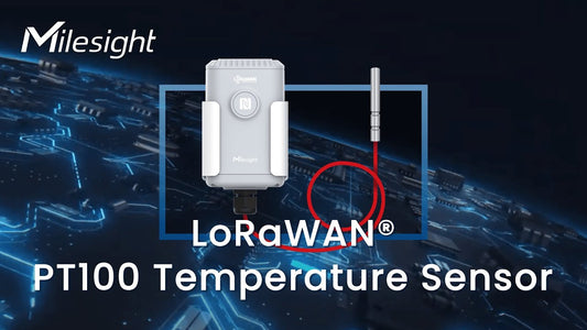 Milesight Industrial Temperature Sensor PT100 IP67 Battery LoRa EM500-PT100